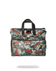 RED LEOPARD MONEY TRAVEL CASE