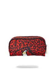 RED LEOPARD LIPS PENCIL CASE
