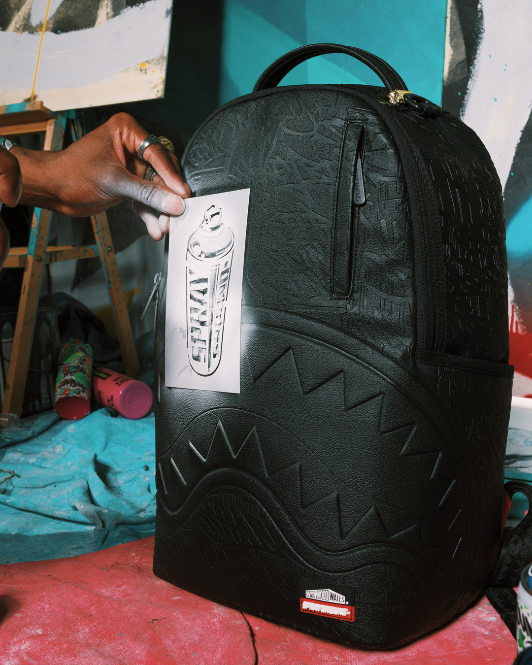 WYNWOOD WALLS COLLAB STENCIL COLLECTION BACKPACK