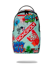 MONOPOLY DO NOT PASS GO DLXSR BACKPACK
