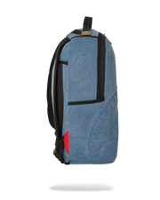 STONE WASH 3D SHARK BACKPACK