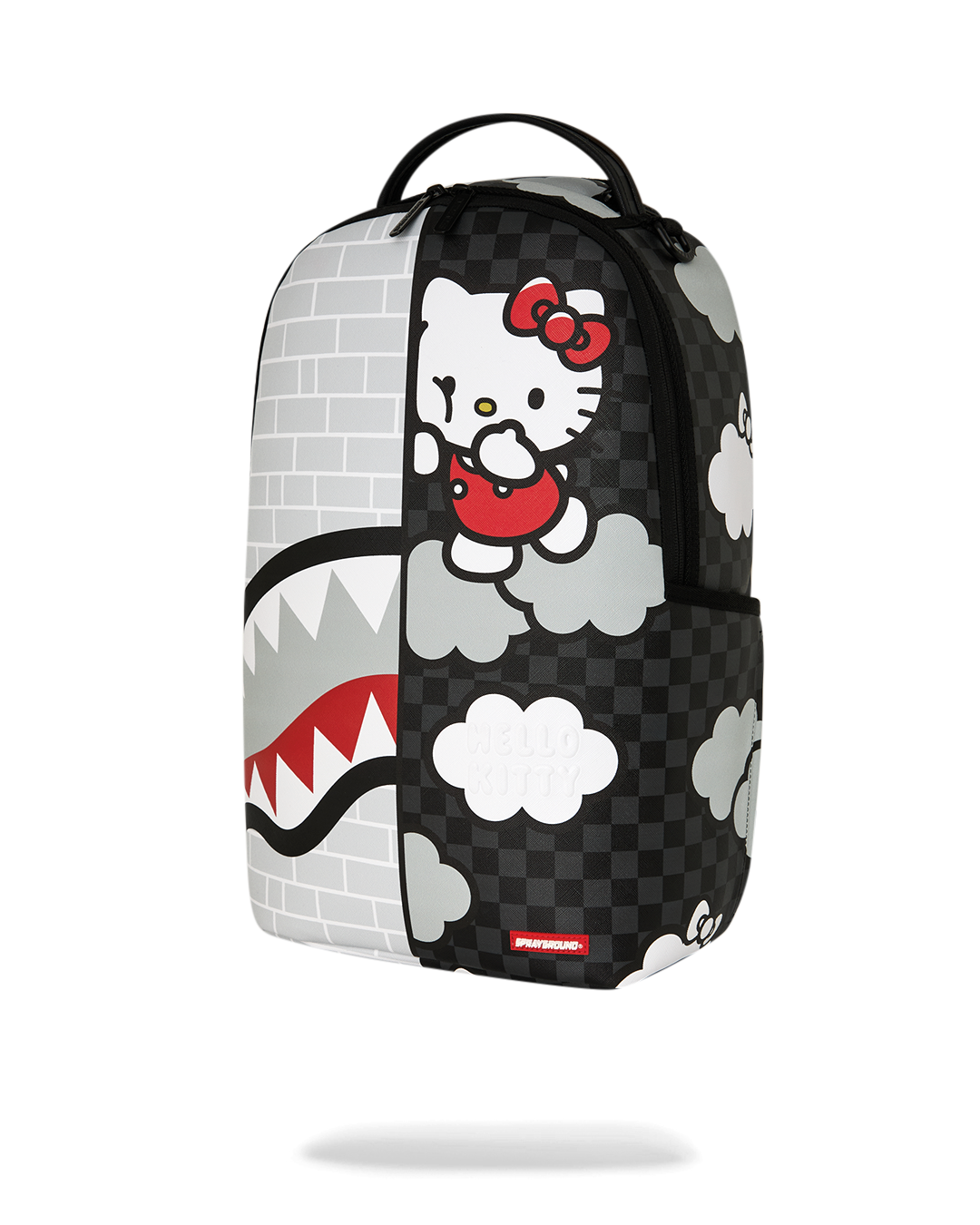 HELLO KITTY OFFICIAL COLLAB - BRICK WALL SPLIT BACKPACK